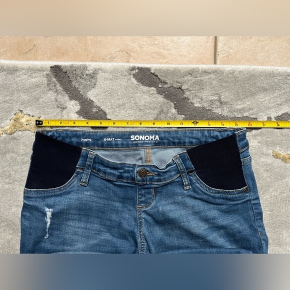 Maternity Sonoma Goods For Life® Side Panel Belly Band Jeggings - Picture 5 of 6